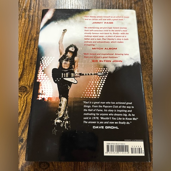 KISS Paul Stanley Face The Music A Life Exposed Hard Cover Book - Picture 2 of 4